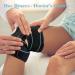 Dr. Brace Adjustable Compression Knee Support Wrap with Stabilizers & Gel Pad - Medium - Buy Online on GoSupps.com