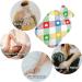 Naanle 1L Hot Water Bottle - Tartan Plaid Design for Pain Relief & Therapy | Ideal for Back Hands & Feet - Transparent & Stylish - Buy Online on GoSupps.com