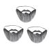 OFFSCH Fake Mustache Beards 3Pcs Beard Halloween Props Costume Facial Hair False Mustaches Fake Mustache Man Prom Handicrafts Grey 21X20X1CM