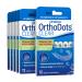 OrthoDots CLEAR – Moisture Activated, Dental Wax Alternative for Pain Caused by Braces, Clear Aligner Trays and other Orthodontic Appliances. OrthoDots Stick Better and Stay on Longer that Dental Wax. 72 Count Clear