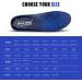 WALKHERO Medium Arch Support Insoles for Men & Women - Cushioning Orthotic Inserts for Plantar Fasciitis Relief Shock Absorption | Sizes 6-6.5 (M) & 8-8.5 (W) - Blue - Buy Online on GoSupps.com
