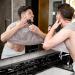 Shop Hmltd Waterproof 3D Shaving Sheet & Collapsible Beard Catcher | Perfect Father's Day Gift for Men - Buy Online on GoSupps.com