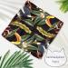 Multi-Colored Dog & Cat Triangle Scarf - Tropical Birds & Leaves - 2-Piece Set for All Sizes - Buy Online on GoSupps.com