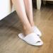 URATOT 12 Pairs Disposable Open Toe Spa Slippers - White Fluffy Slippers for Home, Hotel, Travel, and Parties - Buy Online on GoSupps.com