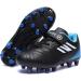 Mitudidi Soccer Shoes for Kids - Unisex Football Training Shoes Black Size 28 EU - Perfect for Outdoor Sports - Buy Online on GoSupps.com