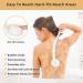 Fanwer 3 in 1 Back Brush Long Handle - Shower & Lotion Applicator - 18.9in Back Scrubber for Men and Women with Limited Mobility - Buy Online on GoSupps.com