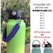 Gearproz Paracord Handle for Hydro Flask, Iron Flask, Thermoflask, Takeya Water Bottles - GRAY - Buy Online on GoSupps.com