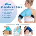 Relief Expert Shoulder Ice Pack - Rotator Cuff Cold Therapy for Injuries - Reusable Gel Cold Pack Wrap - Instant Pain Relief for Bursitis and Swelling - Large Size (Blue) - Buy Online on GoSupps.com