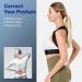 Adjustable Posture Corrector for Women & Kids - Breathable Upper Back Brace for Pain Relief - Large Size 36''-42 - Buy Online on GoSupps.com