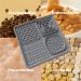 Aodaliy Silicone Lick Mat for Dogs & Cats - BPA Free Extra Large Suction Cup Slow Feeder Mat in Gray & Dark Gray - Buy Online on GoSupps.com