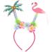 FRCOLOR 1pc Hawaiian Hair Accessories Makeup Hairband Summer Headband Novelty Headbands Tropical Headband Summer Party Palm Tree Head Bopper Apparel Make up Beach Vacation Non-woven Fabric