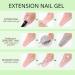 UR SUGAR Pastel Poly Extension Gel Nail Kit - 6 Summer Colors | Acrylic Gel Builder Set with Slip Solution & Manicure Tools - Buy Online on GoSupps.com