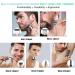 5 in 1 Beard Trimmer for Men Cordless Mustache Nose Precision Trimmer Body Groomer Hair Cutting Kit Trimmer USB Rechargeable & Waterproof Magnetic Replacement Heads - Buy Online on GoSupps.com