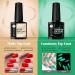UR SUGAR Glow in The Dark Gel Base Top Coat Kit - Long Lasting Matte Glossy Shine Finish - No Wipe - Soak Off LED Gel Nail Polish Set for DIY & Salon - Buy Online on GoSupps.com