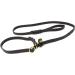 CopcoPet Retriever & Agility Leash | Durable Fat Leather Brass - 1.60m x 18mm Black Dog Leash - Buy Online on GoSupps.com