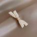 Wendalern Pearl Bow Hair Clips Vintage Beads Hair Clip White Bow Hair Pin Hair Clip Gold Pearl Alligator Hair Clips Decorative Hair Accessories for Women and Girls - Buy Online on GoSupps.com