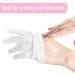 COOLJOB White Cotton Gloves for Women and Men 6 Pairs Eczema Gloves with a Free Wash Bag 100% Cotton Moisturising Protective Gloves for Dry Hands Jewelry Inspection (6 Pairs Size S-M) - Buy Online on GoSupps.com