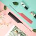 2-Piece Hair Styling Comb Set - Coloring, Highlighting, and Cutting - Black and Pink - Buy Online on GoSupps.com