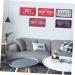 Cabilock Retro Decor Bar Painting Decor Home Painting Decor License Plate Vintage Iron Painting - Buy Online on GoSupps.com