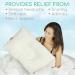 Xtra-Comfort Chiropractic Pillow - Neck Support Pain Relief for Back and Side Sleepers - Therapeutic Memory Foam Core - Ergonomic Design for Head and Spine Alignment - Buy Online on GoSupps.com