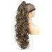 Lydell Curly Ponytail Hairpiece 280g Synthetic Hair - Clip-In Brown Mix (8TT124) | Stylish & Versatile - Buy Online on GoSupps.com