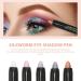 Mobestech 5pcs Eyeshadow Crayons Shiny Colored Sticks Eyeshadow Pen Eye Makeup Tools for Women Girls Make up - Buy Online on GoSupps.com