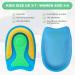 Sibba 4 Pcs Children Heel Cups - Arch Support Insoles for Comfort | Non-Slip Silicone Shoe Inserts | Breathable Cushion Sole Protectors for Little Sports - Buy Online on GoSupps.com