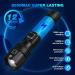 TOVINANNA Long Range Waterproof Flashlight Led Torch Lamp Flashlight Rechargeable Led Torch Light Rechargeable Led Rechargeable Flashlight Lantern Aluminum Alloy Multifunction 5000mah 16.30X4.30X3.10CM - Buy Online on GoSupps.com