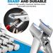 Premium Toenail Clippers for Men & Seniors | No Splash Nail Clippers with Catcher | Wide 17mm Opening for Thick Nails - Mess Free Design - Buy Online on GoSupps.com