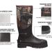 HISEA Men's Neoprene Rubber Insulated Work Boots with Camo Design - Buy Online on GoSupps.com