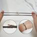 UDeBe Fashion Metal Circle Beads Hair Ties - Colorful Thin Elastic Hairbands (8 Counts) - Buy Online on GoSupps.com