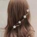 12 Pack Small Pearl Flower Hair Claw Clips - Cute Barrettes for Women and Girls - Non-Slip Mini Hair Pins - Pearl White Hair Accessories - Buy Online on GoSupps.com