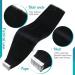 Fshine Tape In Extensions - 35cm Real Human Hair Deep Black Remy 50g (20 Pieces) - Smooth & Straight Hair Extensions - Buy Online on GoSupps.com