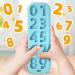 Scuwtocn Silicone Teething Toys Set for Babies 6-12 Months - Remote Control Shape Teethers in Pink & Blue | Chew Toys to Soothe Gums for Infant Toddler Boys and Girls - Buy Online on GoSupps.com