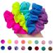 Simnice Waterproof Neon Swim Scrunchies - 16 Colors, Water-resistant Hair Ties for Women and Girls - Buy Online on GoSupps.com