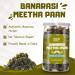 TNO Real Leaf Banarasi Meetha Paan Mukhwas (Without Supari & Areca Nut) - 200g - Buy Online on GoSupps.com
