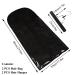 2 PCS Hair Extensions Storage Bag - Portable Wig Holder with Wooden Hanger | Dust Proof & Durable Zipper | Black - Buy Online on GoSupps.com
