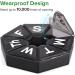 Extra Large Weekly Pill Organizer - Portable 7 Day Pill Case for Travel - Black - Buy Online on GoSupps.com