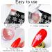 zalati Nail Art Stamper Silicone Nail Transfer Stamp for DIY French Style - Transparent - Buy Online on GoSupps.com
