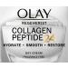 Olay Collagen Peptide 24 Day Face Cream 50ml + Daily Facials 5-in1 Dry Cloths Face Wipes 7cnt - Buy Online on GoSupps.com