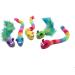 Jumpaws 5 Pack Catnip & Feather Toys - Interactive Multi-Colored Mice with Long Feather Tail - Indoor Cat Accessories for Playtime - Catnip Plush Toys with Natural Feathers & Rattles - Buy Online on GoSupps.com