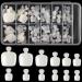 AORAEM Toenail Press on Nails 120Pcs Natural Toe Nails Fake Short Artificial Nail 12 Sizes for Girls and Women(Natural-120)