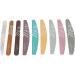 Syrisora 9 Piece Nail File Set Different Shape Professional Manicure Tools Washable Nail Buffer Set for Acrylic Nails - Buy Online on GoSupps.com