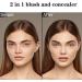 EXQST 3D Color Correcting Makeup Palette 12 Colors Cream Blush Palette Concealer Waterproof Long Lasting Cream Concealer Palette Kit - Buy Online on GoSupps.com