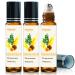 3 PCS Frankincense Essential Oil Blend Oils Roll On Patchouli Myrrh Rosemary Essential Oils Vitamin C Roller for HIPS Hands Shoulders and Legs Skin Care Soothing 0.33 Fl Oz (Pack of 3)