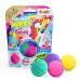 INKEE Galupy Unicorn | 4 bath bombs for children bath balls 4x 50g bubble gum aroma & jojoba oil 4x Galupy Unicorn bath balls