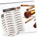 Beavorty 36 Sheets Waterproof Eyebrow Stickers False Eyebrows Imitation Eyebrow Make up 3d Template - Buy Online on GoSupps.com