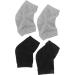 Buy MILISTEN Gel Heel Socks - Moisturizing Spa Socks for Cracked Heels | Silicone Aloe Vera Lining | Unisex Sleep Socks - Buy Online on GoSupps.com