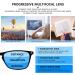 3 Pack Progressive Multifocus Reading Glasses for Men Women Blue Light Blocking Spring Hinges Computer Readers (3 Mix  1.50  multiplier_x) 3 Mix 1.5 x - Buy Online on GoSupps.com