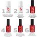 Kodi Professional Milky Lilac Nude Pink Flakes Shimmer UV LED Gel Polish 7ml | Base Coat for Shellac Nails - Buy Online on GoSupps.com